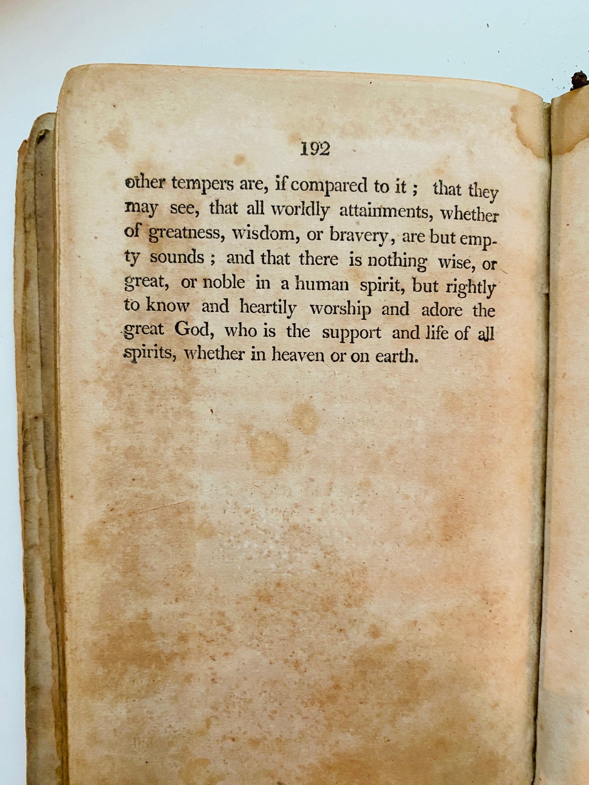1808 Serious Call to Devout & Holy Life by William Law New Hartford CT Bookplate