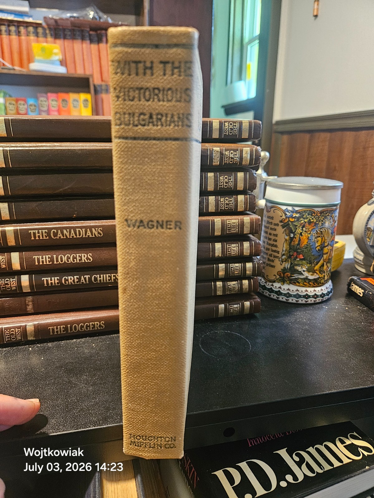 114# With the Victorious Bulgarians Wagner 1913 1st Ed Balkan War Illus