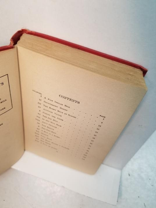 Hardy Boys The Secret of the Old Mill Red Binding 1927
