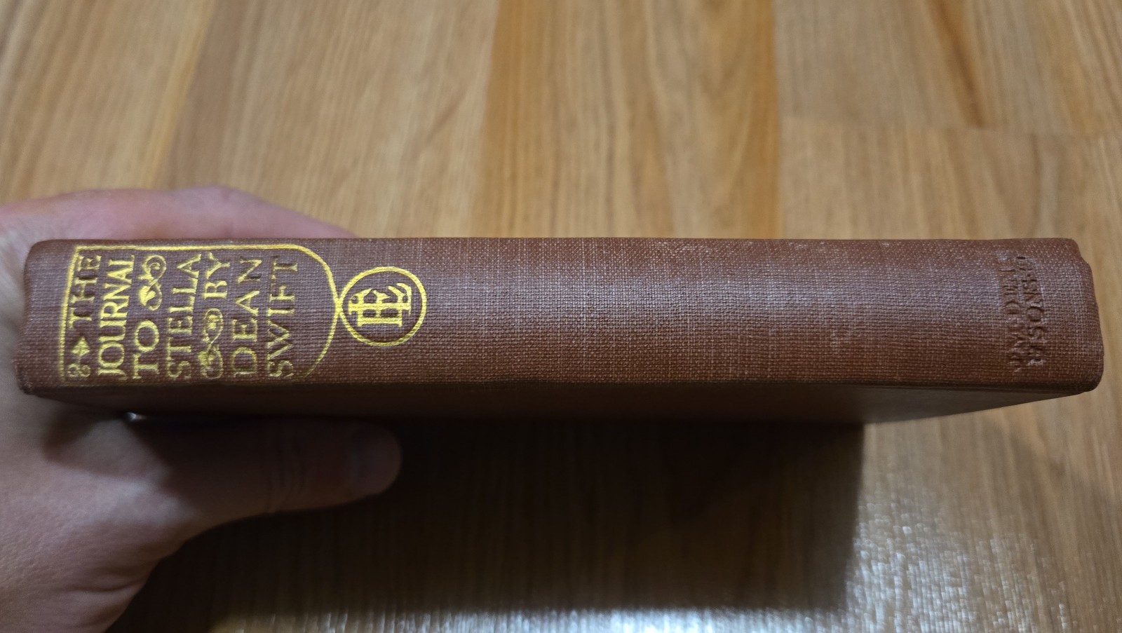 Journal to Stella Jonathan Swift HC Book J. M. Dent Everyman’s Library 757 Dean