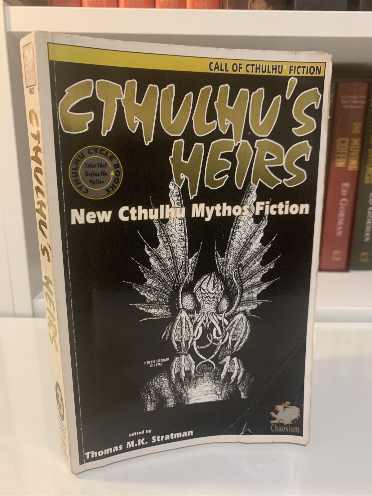 Cthulhu’s Heirs New Cthulhu Mythos Fiction Thomas M.K. Stratman Chaosium PB Book