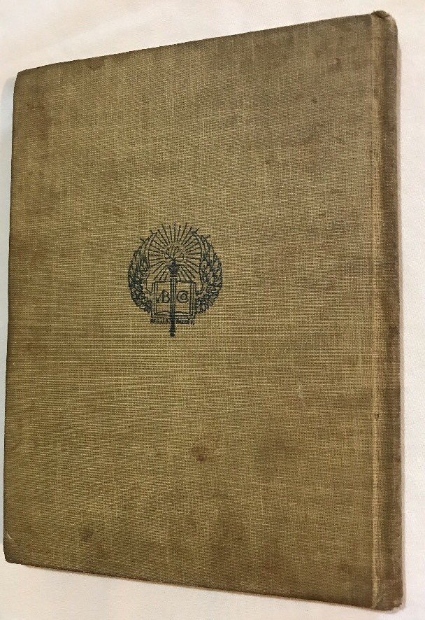 Number Primer Bailey & Germann Cloth Rag Book 1909 Carroll County MD School
