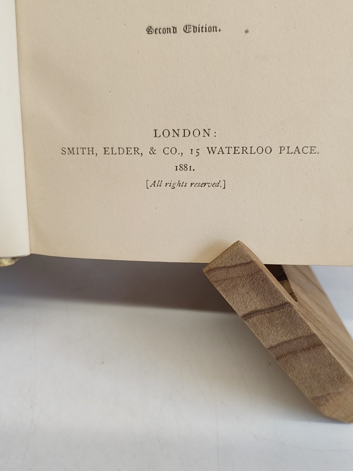 Hours In A Library By Leslie Stephen – 1881 Second edition Leather Smith Elder