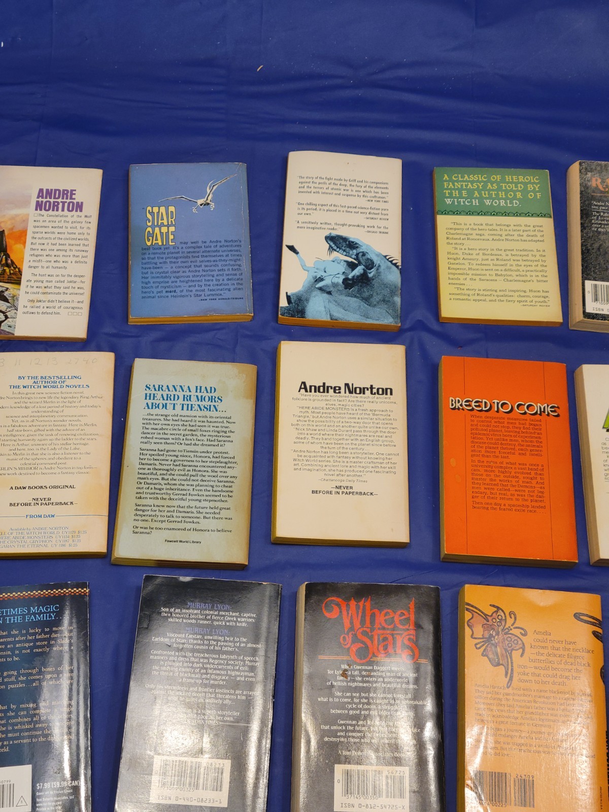 26 ANDRE NORTON Science Fiction SYFY Books Stand Alone Novel Book LOT PB & HB