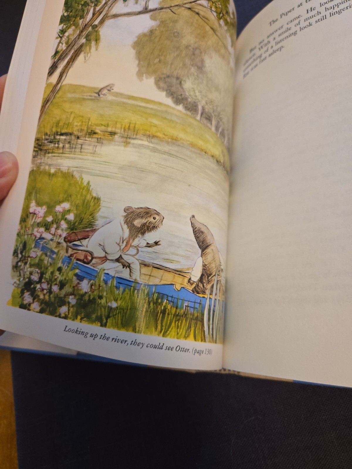 The Wind in the Willows Grahame Shepard 75th Anniversary Edition Scribners nice