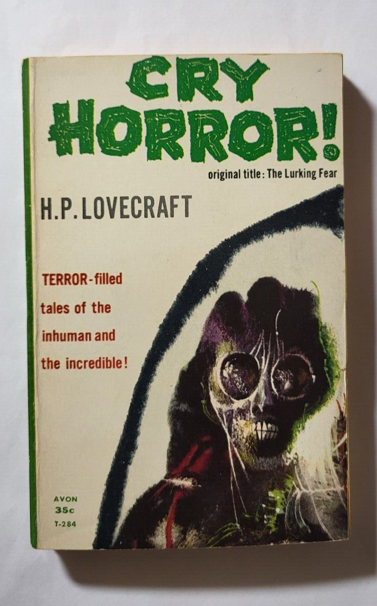 Cry Horror! by H.P. Lovecraft Avon T-284 Paperback