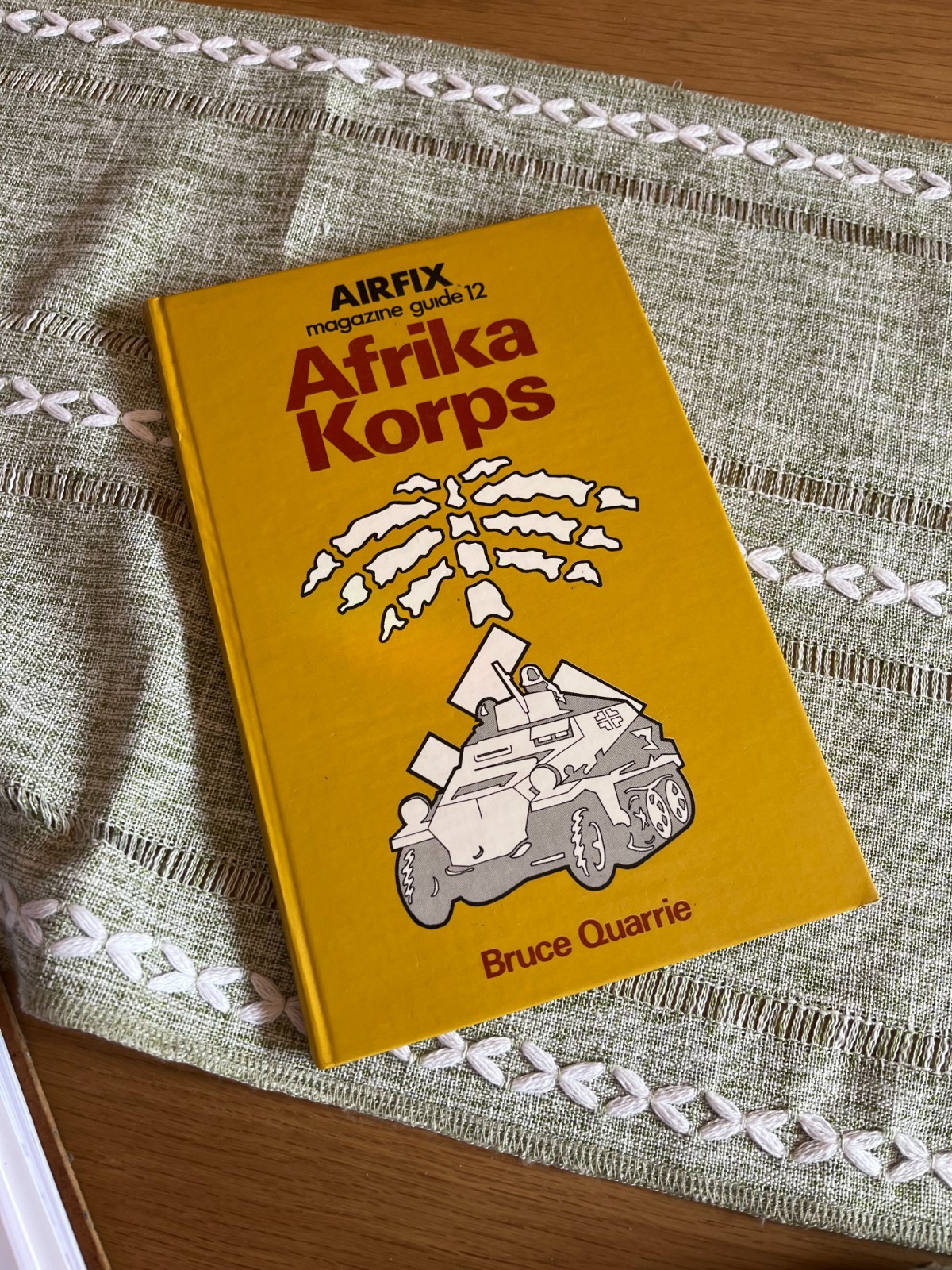 AIRFIX MAGAZINE GUIDE: AFRIKA KORPS BRUCE QUARRIE PSL HB 1ST 1975