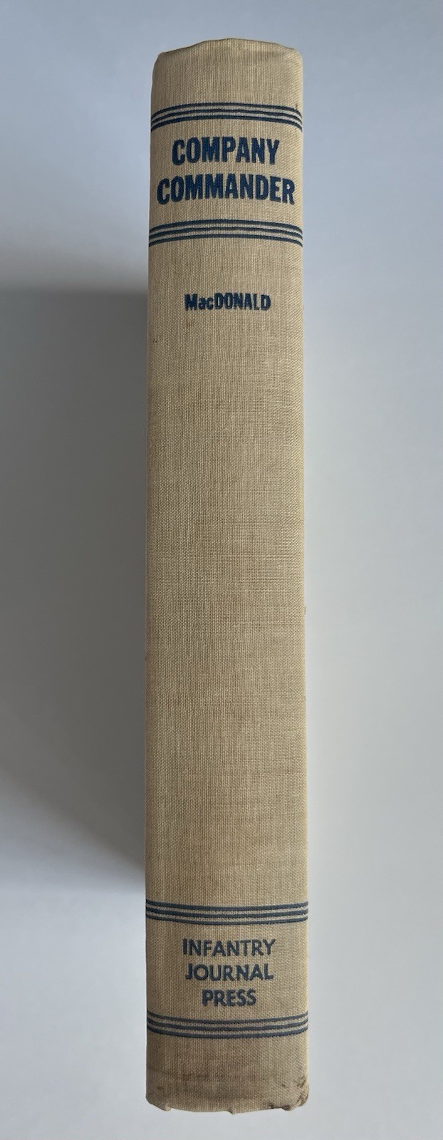 COMPANY COMMANDER by Charles B. MacDonald- 1st Edition 1947