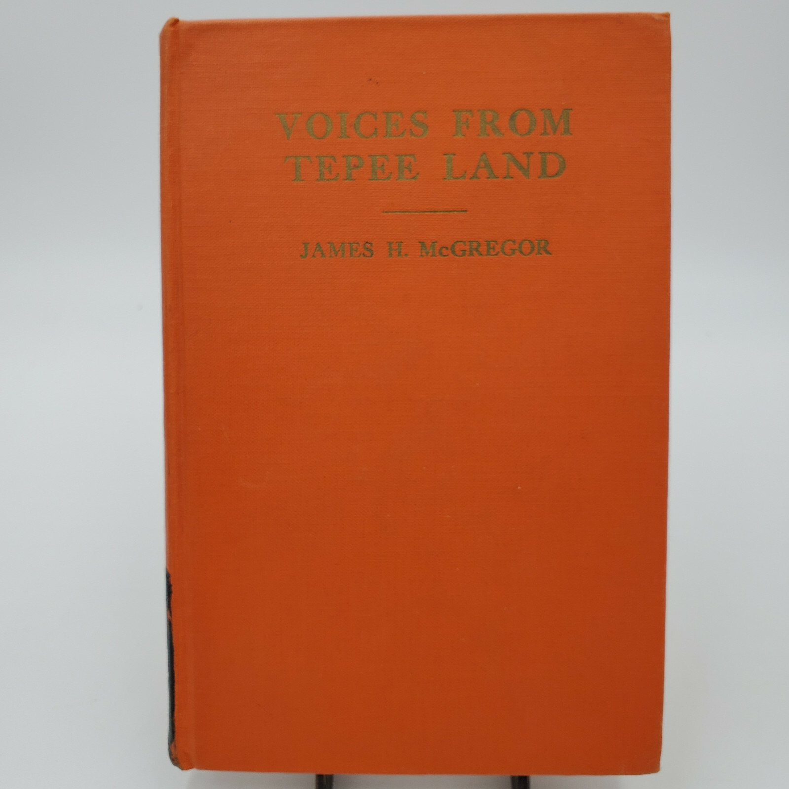 VTG Voices From Tepee Land McGregor 1944 Ex Lib Dorrance & Co. Poetry