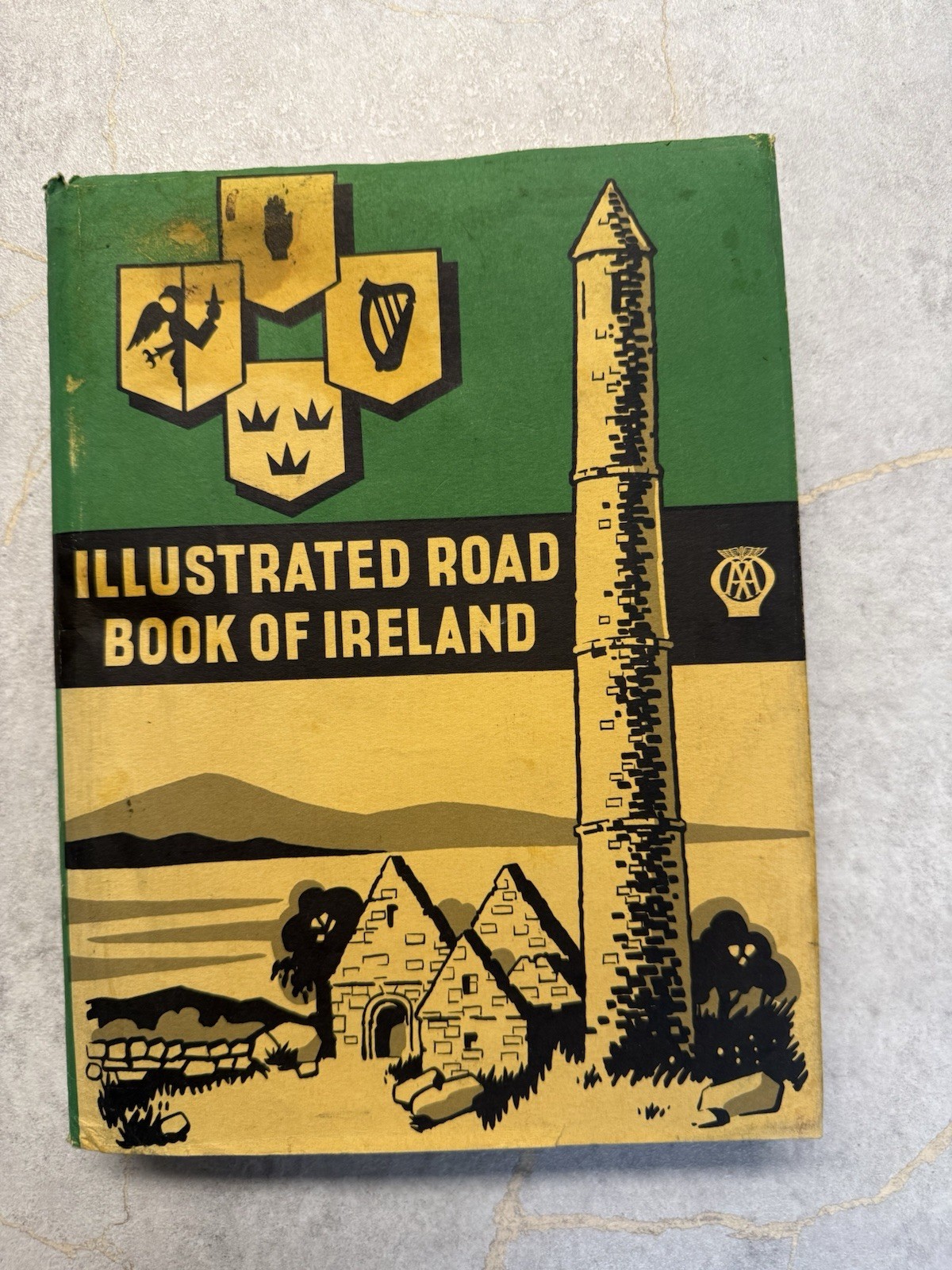 Illustrated Road Book of Ireland 1966 HB With Maps , Town Plans by The AA Auto