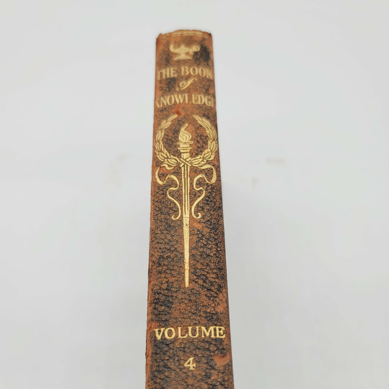 The Book of Knowledge Vol. 4 (1923, Hardcover) The Grolier Society Antique