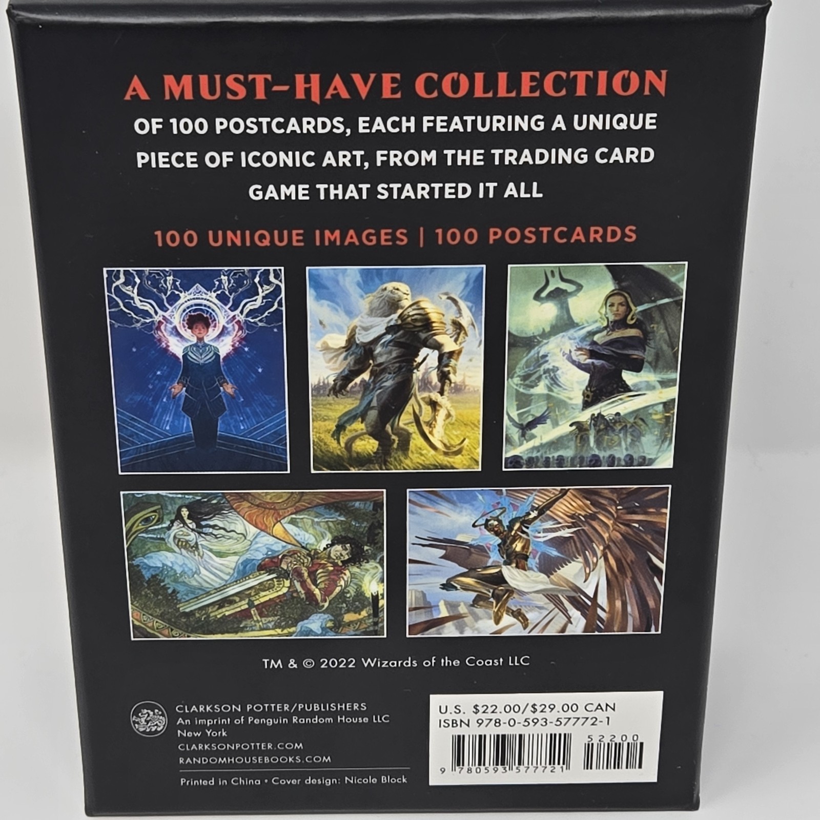 Magic the Gathering Masterworks of Magic Art Hardcover Wizards of the Coast