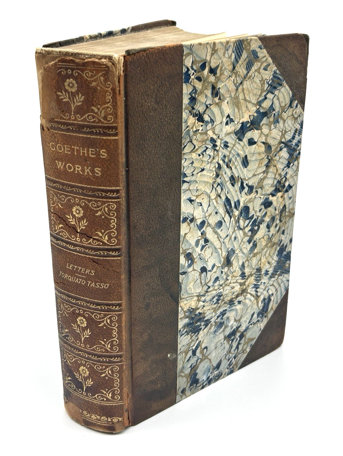 LETTERS FROM SWITZERLAND & LETTERS FROM ITALY J. W. Von Goethe HC 1902 EDITION