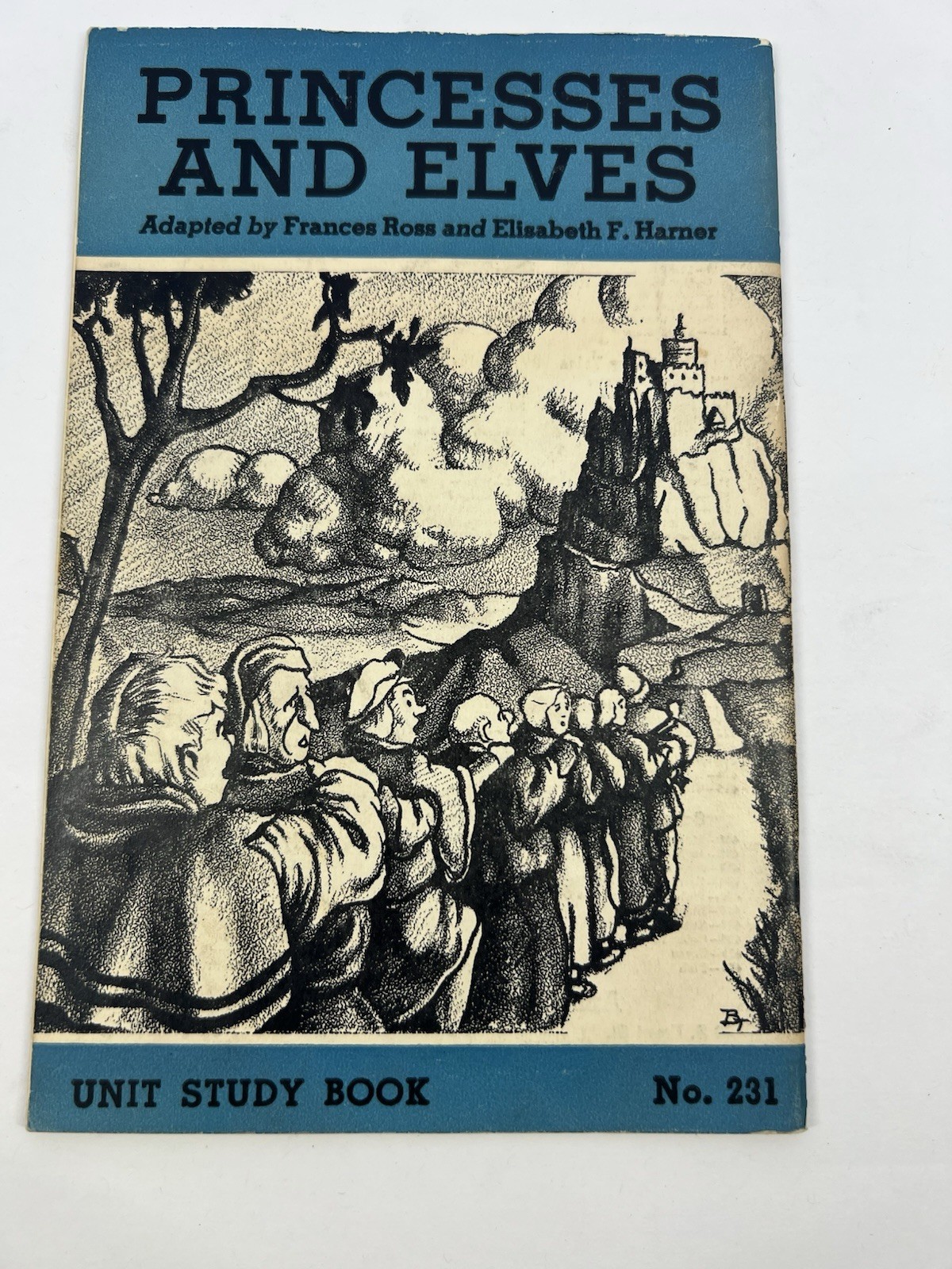 Princesses and Elves Unit Study Book No. 231, 1939 Educational Book