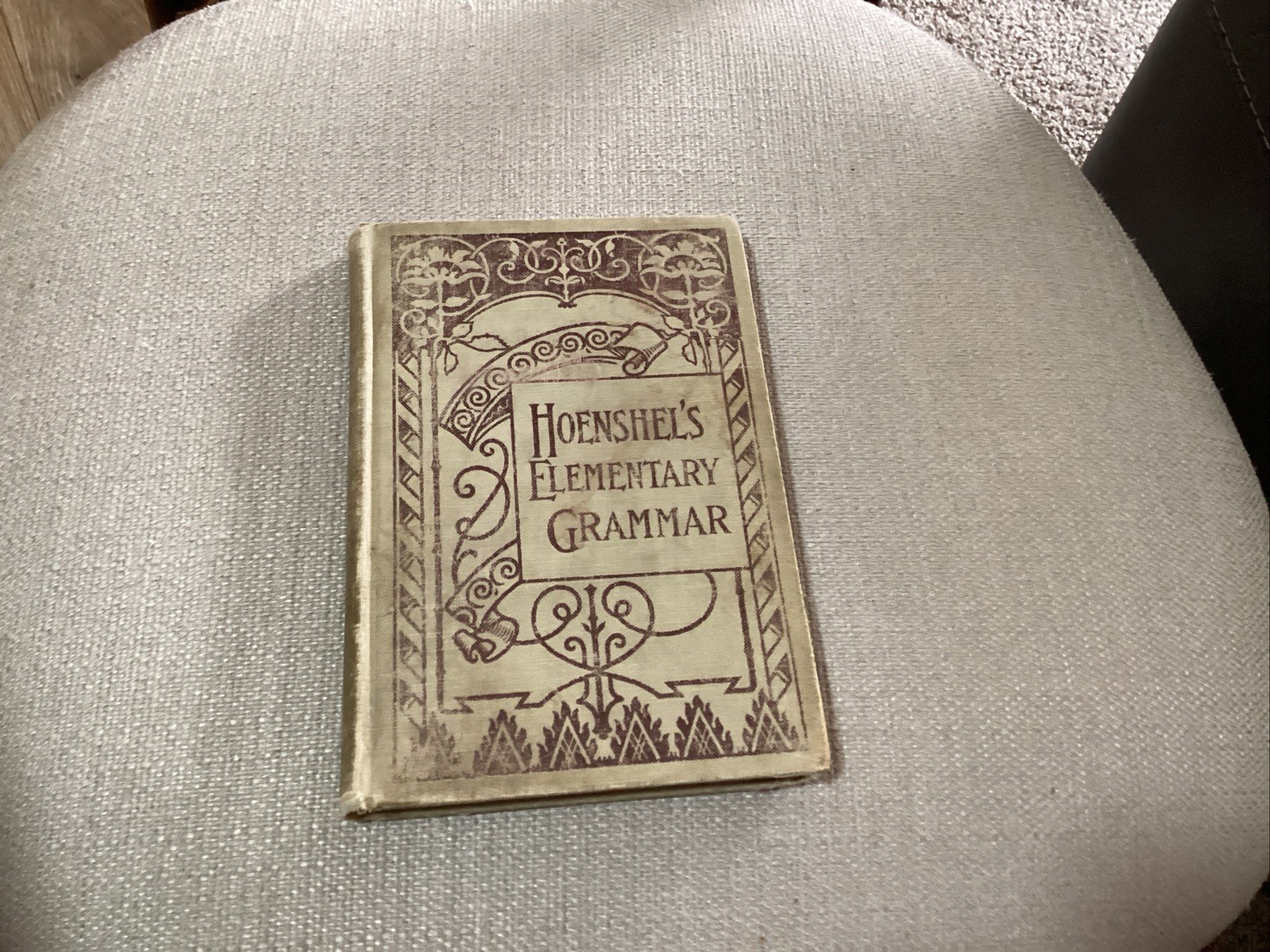 Hoenshel’s Elementary Grammar, American Book Company, Vintage, 1899