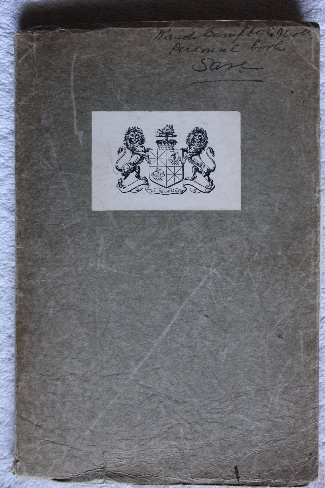 CAMPBELL et al PERSONAL GENEALOGY SCRAPBOOK of Misc. & odds & ends stuff !!!