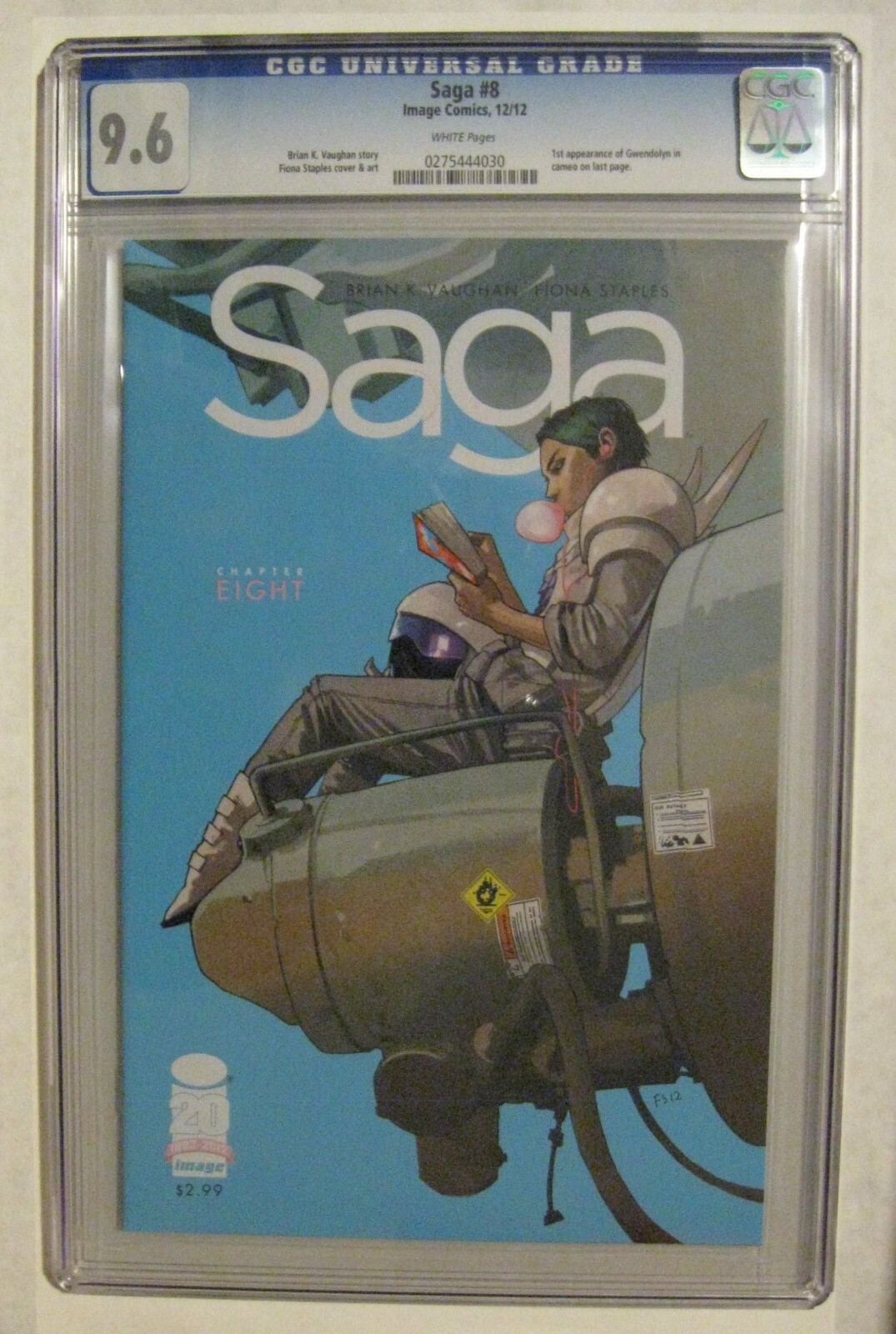 Image Comics: Saga #8, CGC 9.6