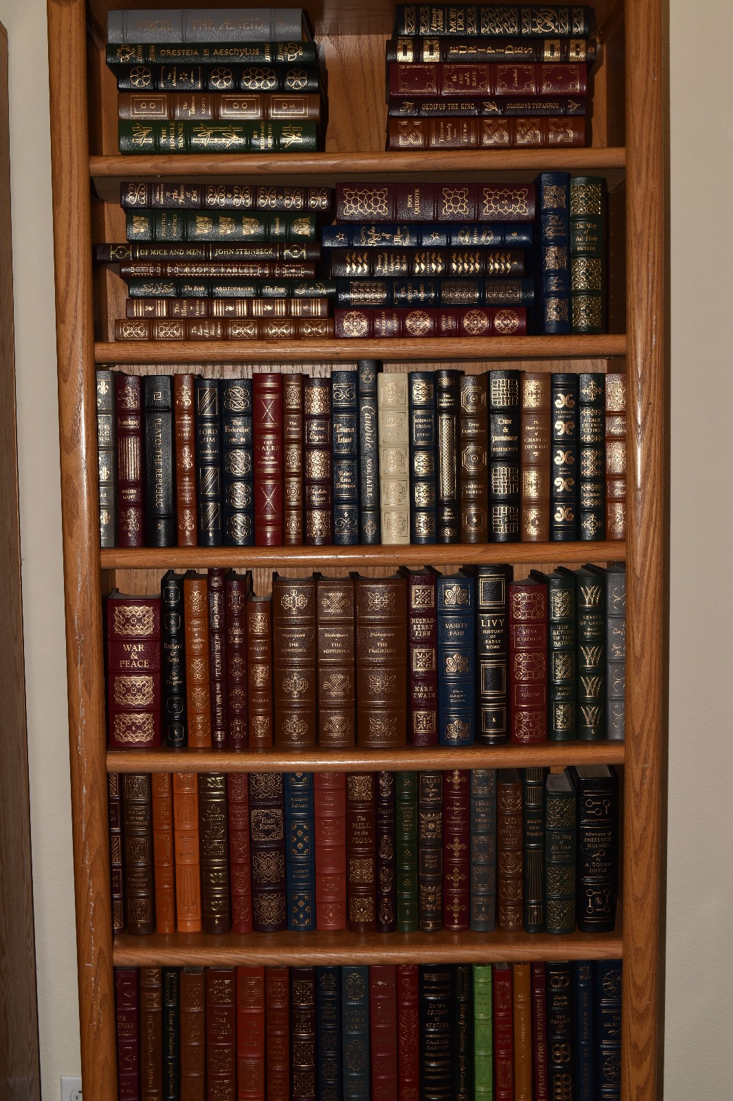 Easton Press 100 GREATEST BOOKS EVER WRITTEN LEATHER 1ST COMPLETE SET FINE/RARE!