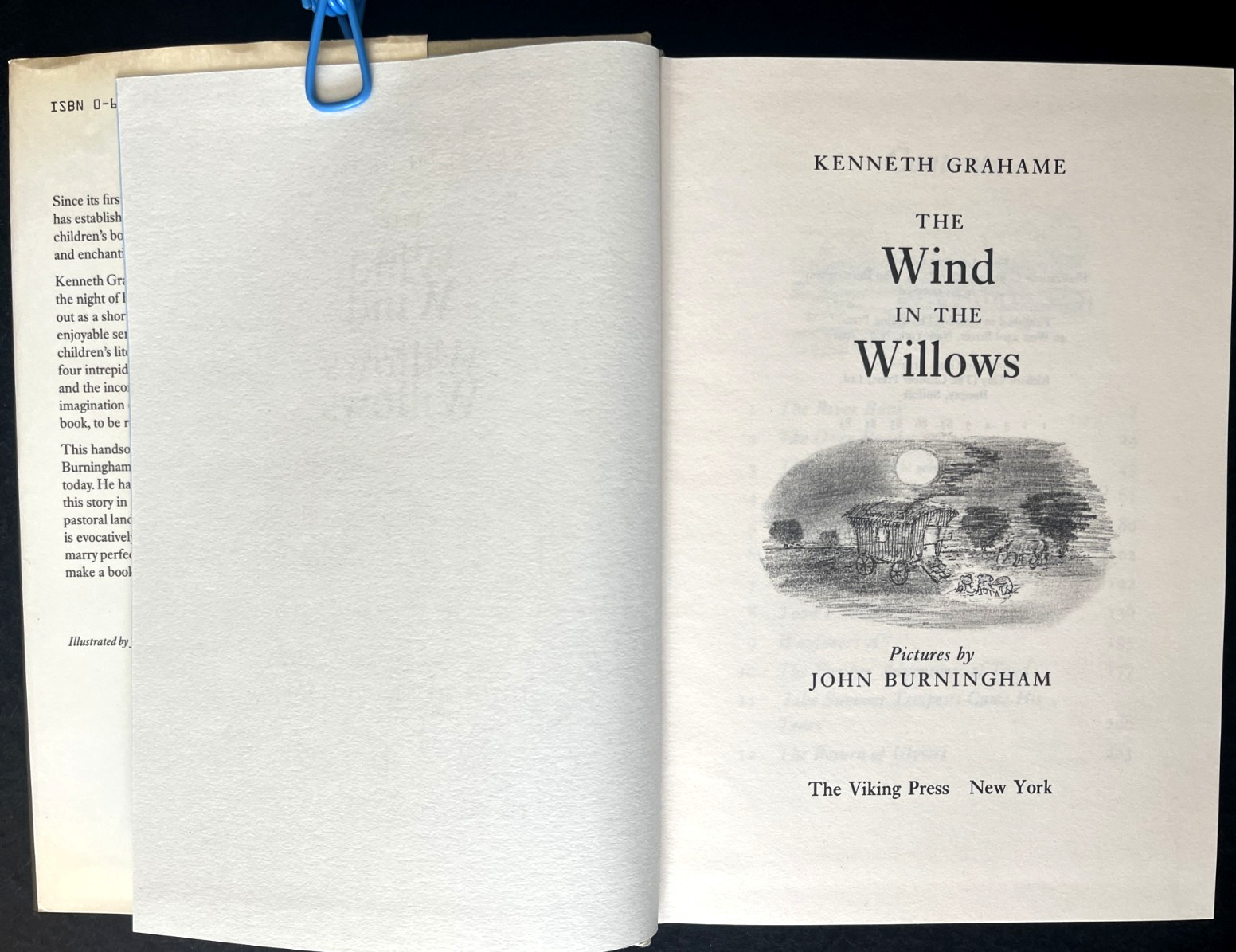 WIND IN THE WILLOWS ~ 1st ed. HB/DJ children’s book, 12 color plates, Mr. Toad