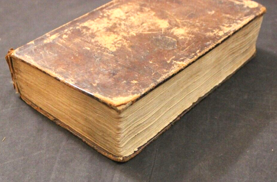 ANTIQUE 1834 „THE LIFE OF CHRIST AND A HISTORY OF THE JEWS“ BOOK, JOHN FLEETWOOD