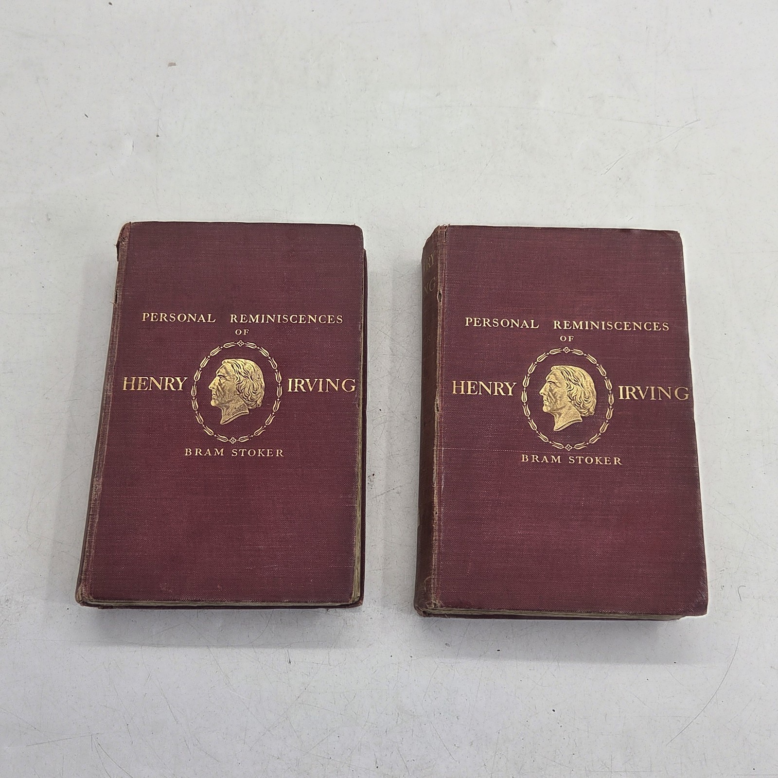 Personal Reminiscences of Henry Irving by Bram Stoker Volume 1 and 2 Hardback