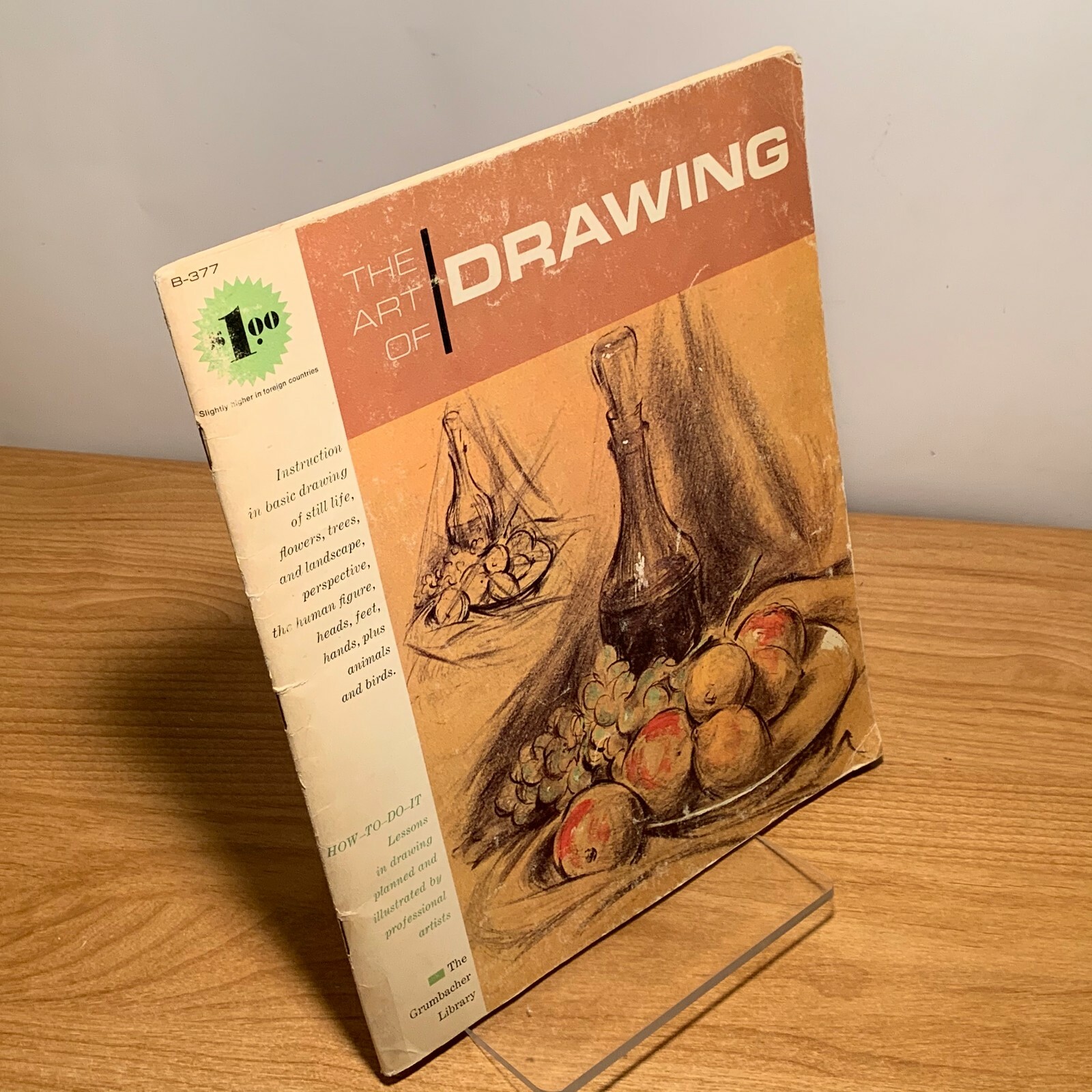 B-377: The Art of Drawing: Sitll Life/Flowers/Trees/Landscape/Perspective/Heads