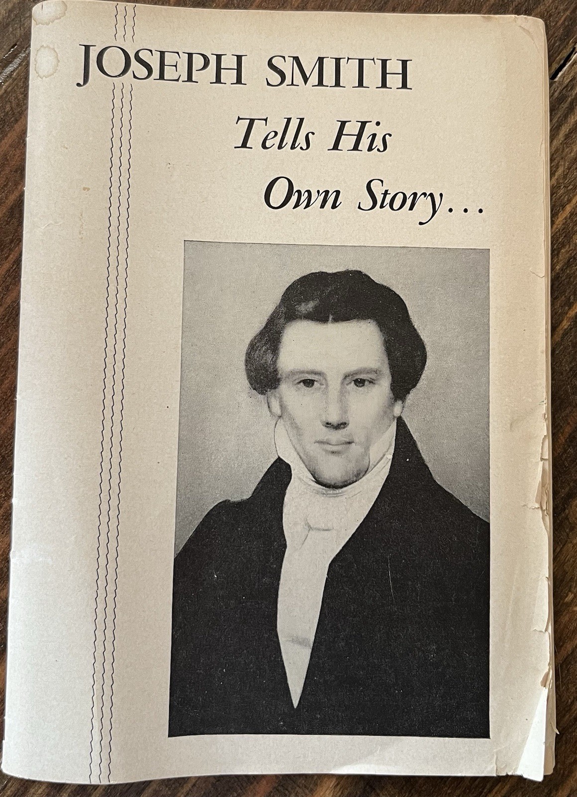 JOSEPH SMITH TELLS HIS OWN STORY… LDS Mormonism Vintage Tract c.1940 Deseret Pr.