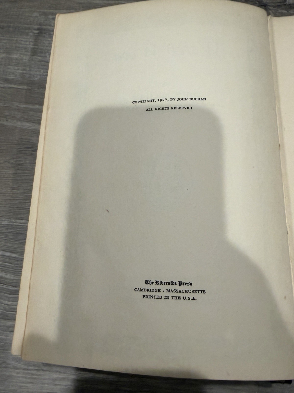 Witch Wood by John Buchan (1927, Hardcover)