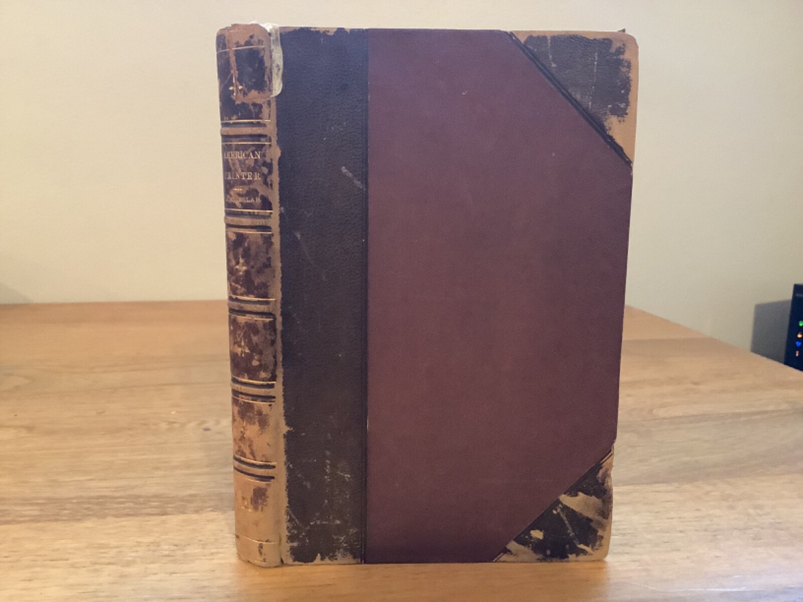 1867 The American Printer: Manual Of Typography Thomas MacKellar 3rd Ed.
