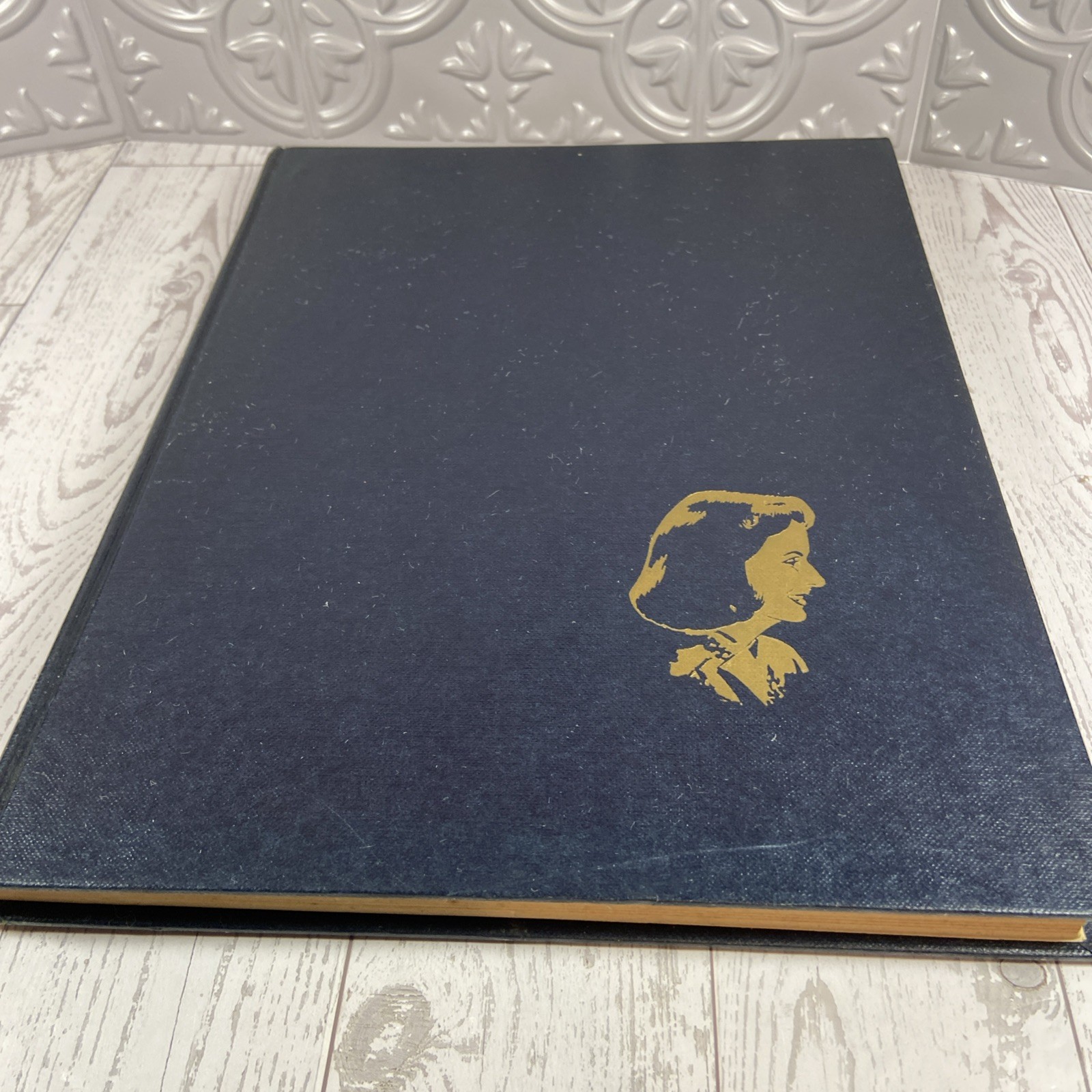 c1940s Antique Biography, Works „The Films of Greta Garbo“ Illustrated