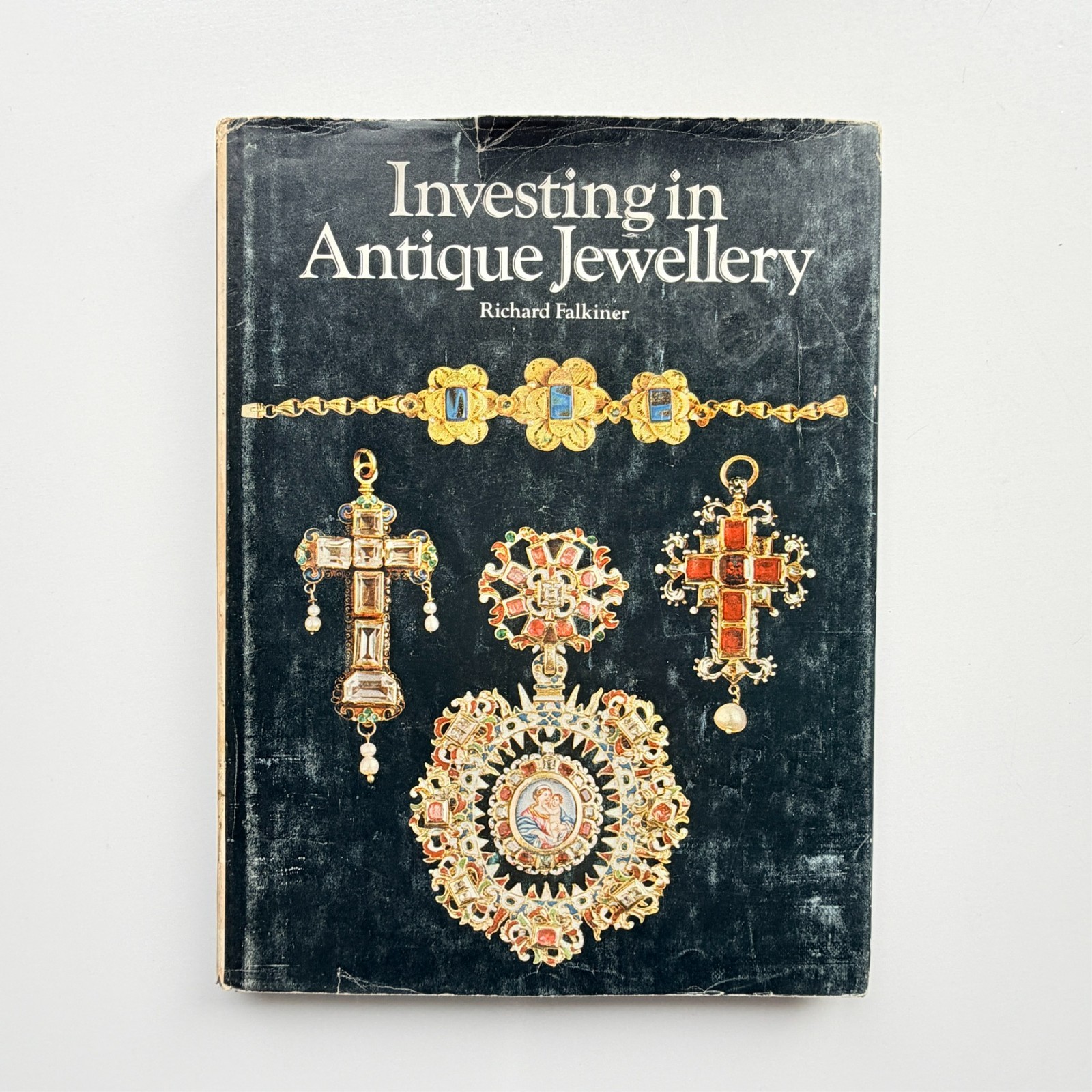 1971 Investing in Antique Jewellery Richard Falkiner Corgi Hardcover Illustrated