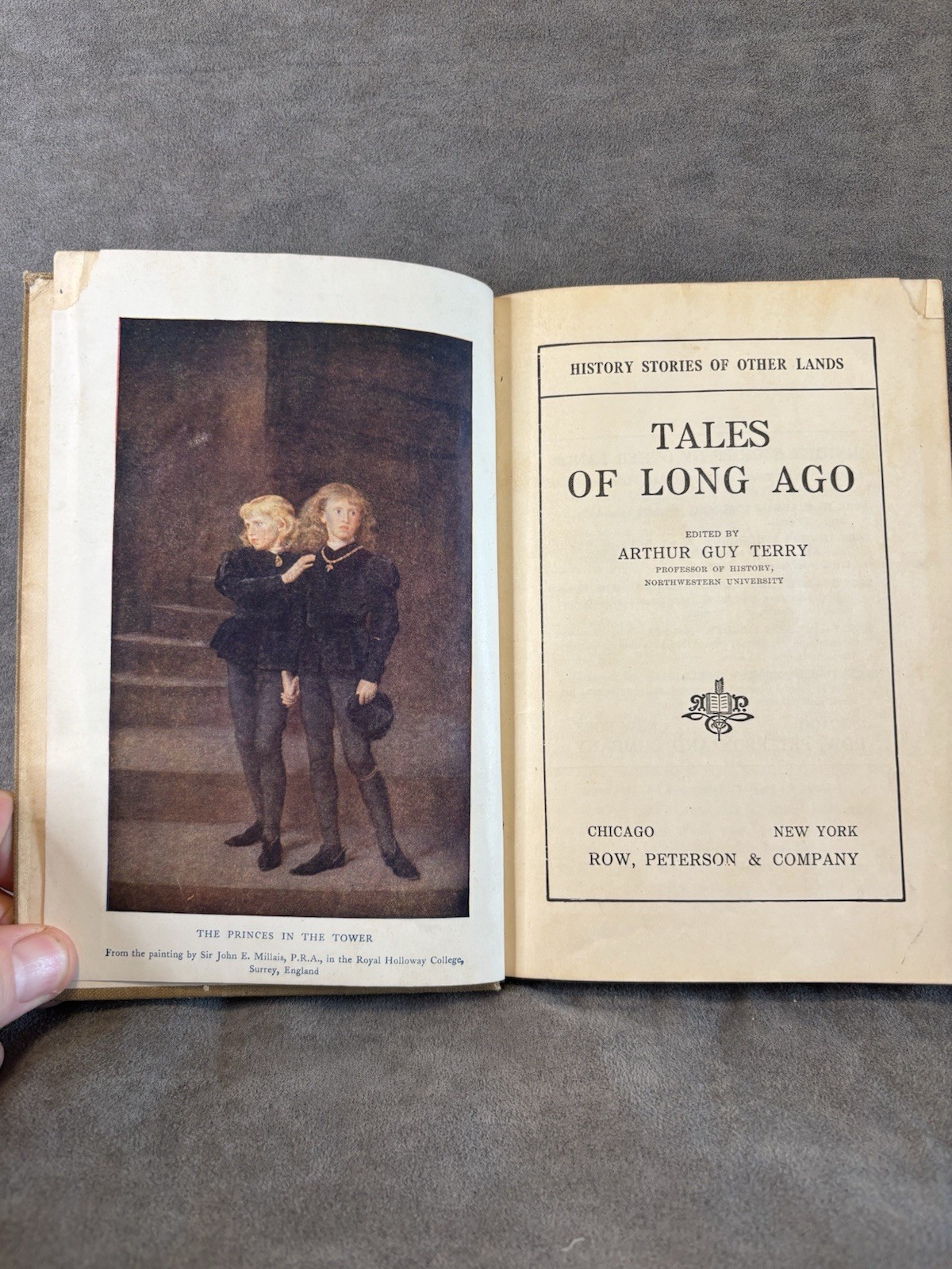 History Stories Of Other Lands Books 2-5 1915 Row. Peterson & Company