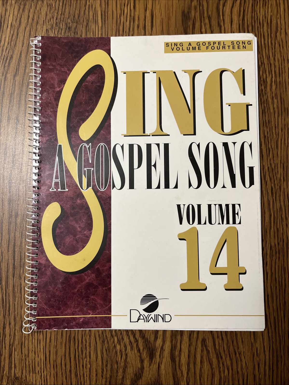 Sing a Gospel Song Volume 14 Songbook Music Book Sheet Music Daywind Spiral