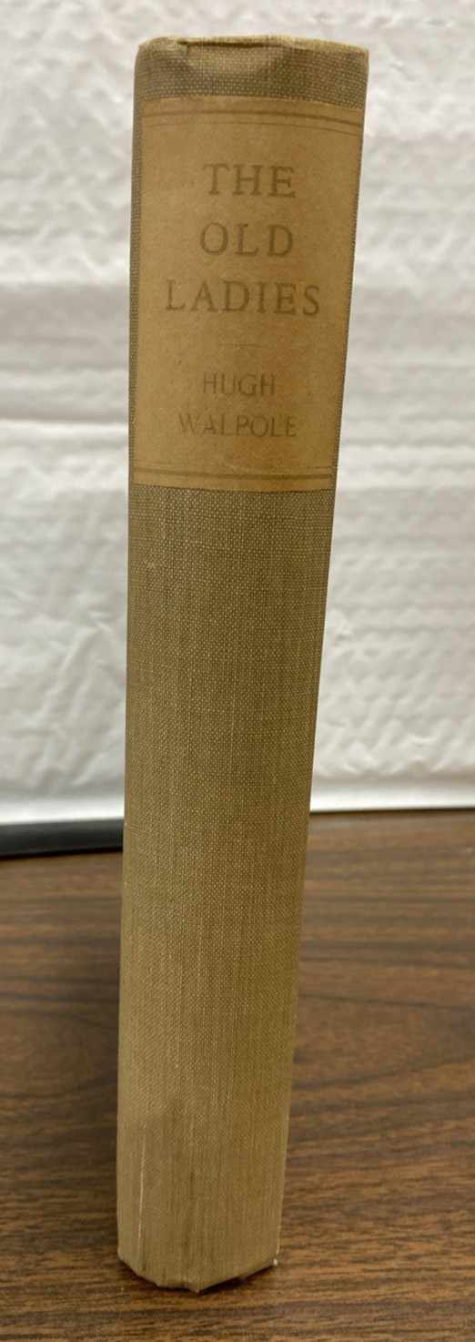 The Old Ladies Walpole Limited signed 1st Ed. – 1924 Vintage Novel – Uncut Pages