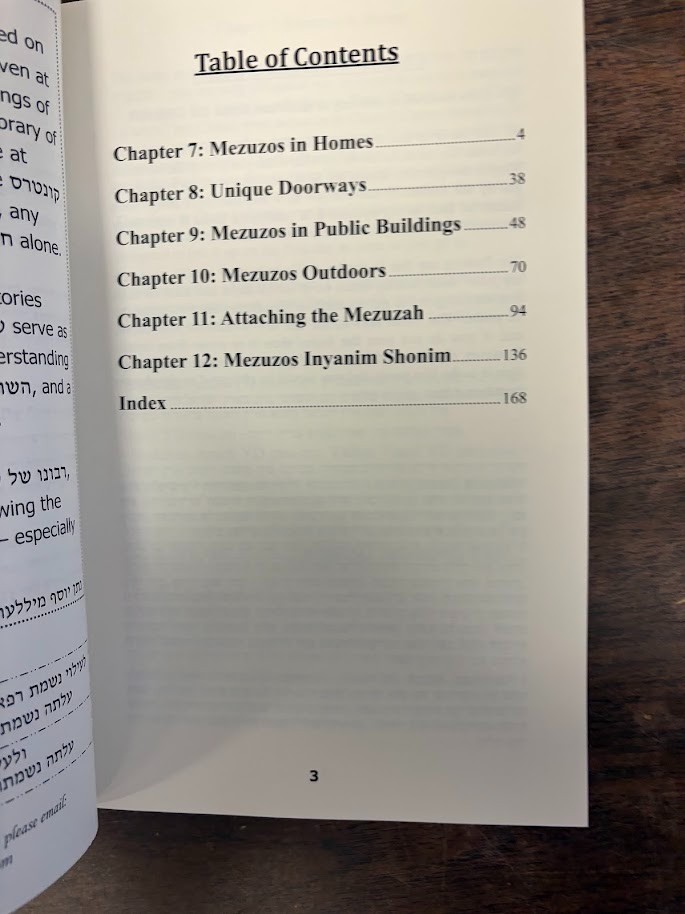 Rav Moshe Heinemann: Halachos, Stories, and Insights: Mezuzah