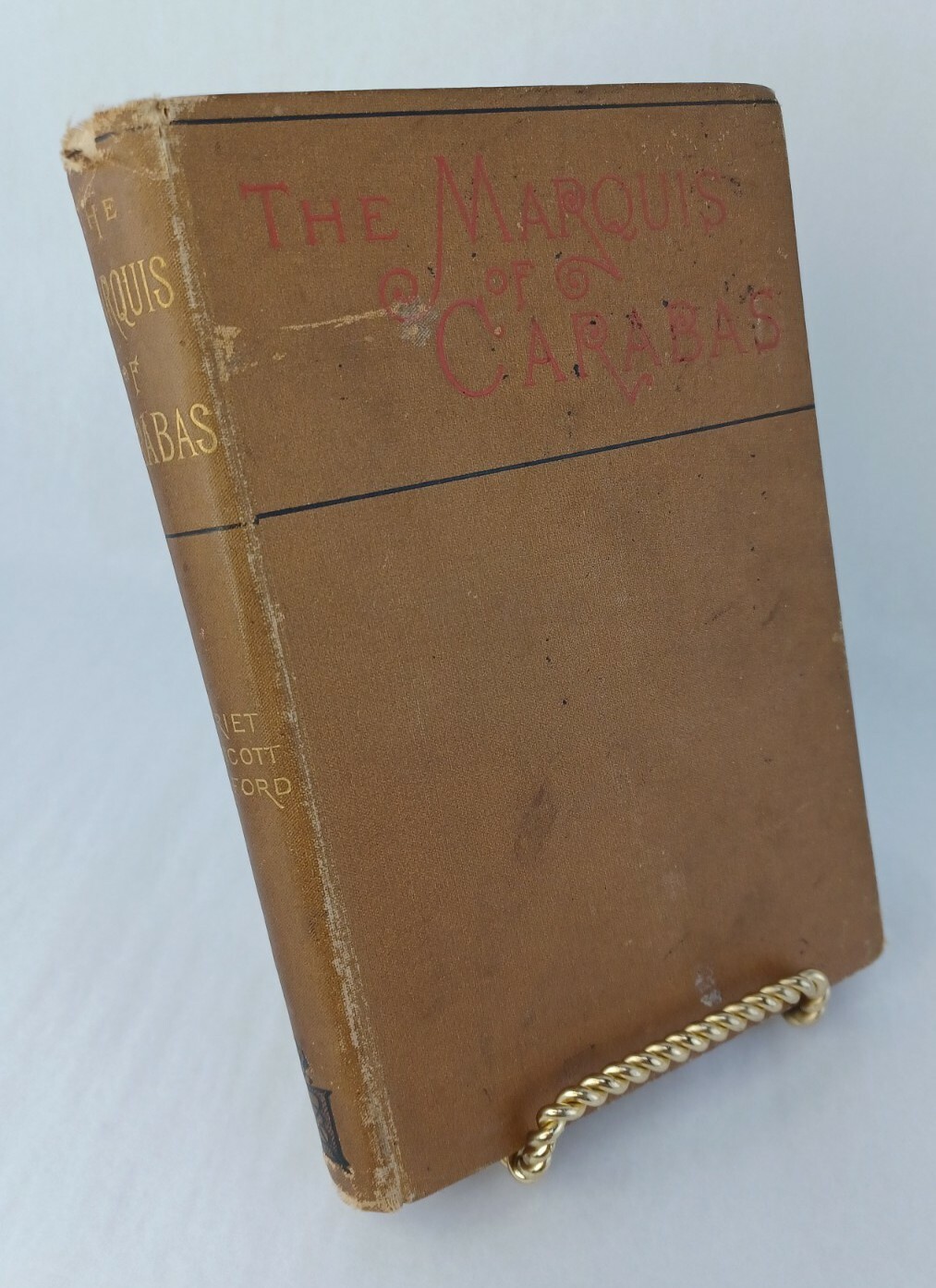 The Marquis of Carabas by Harriet Prescott Spofford / Roberts Brothers 1882