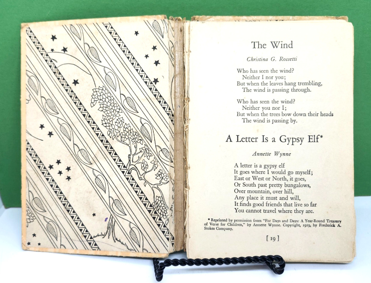 Shirley Temple’s Favorite Poems HC Book 1936 Original Missing Pages 1-18
