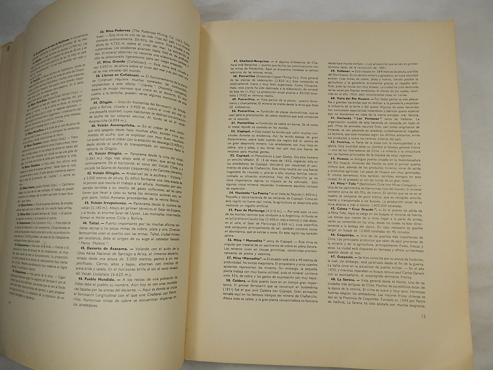 Chile: 280 Copper Engravings by Robert Gerstmann, 1932, Limited Numbered #2460