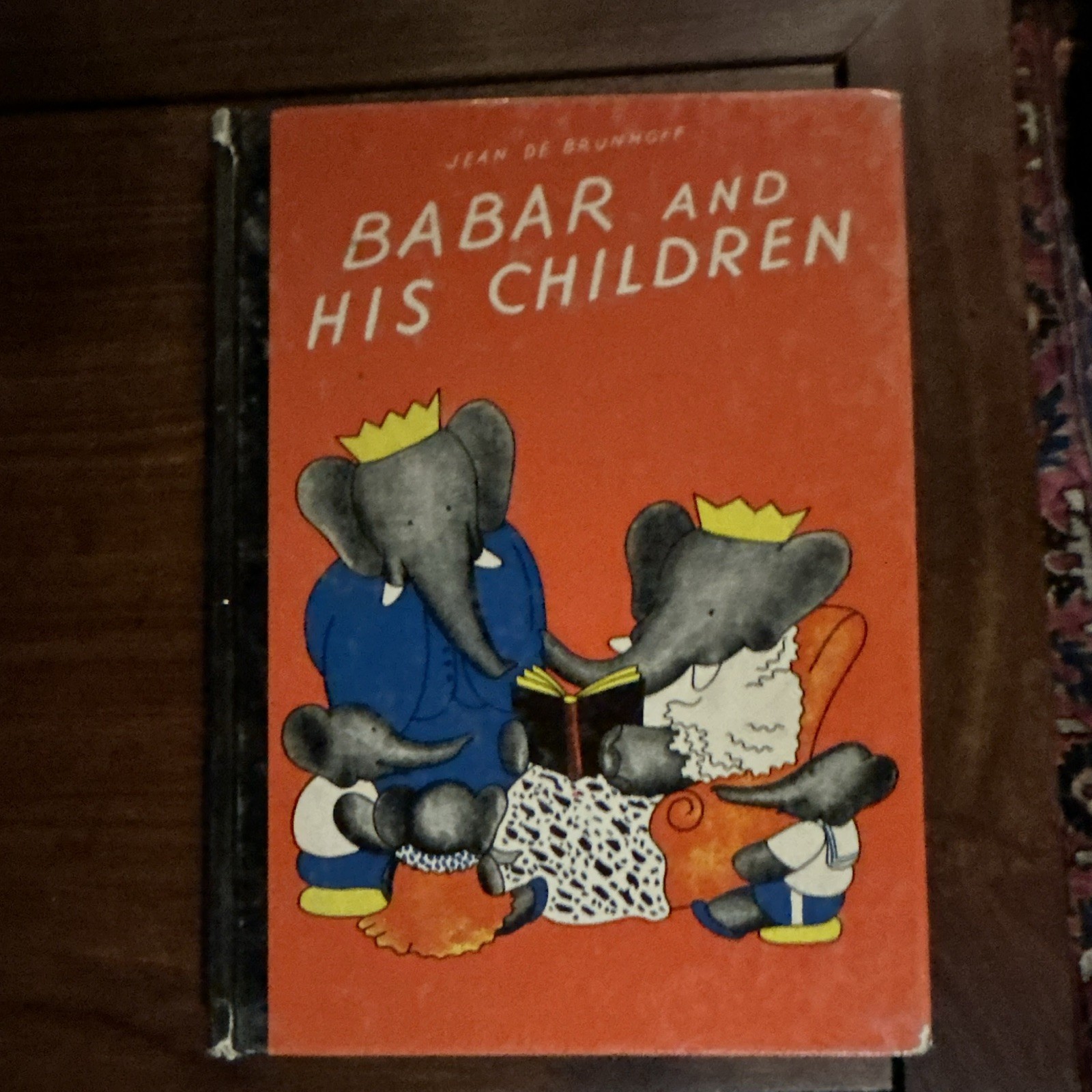 Jean de Brunhoff Babar and His Children Hardcover Illustrated Random House 1986