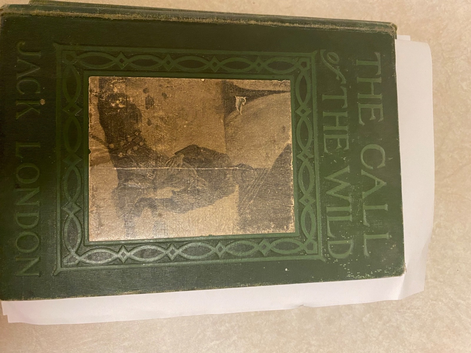 Vintage The Call of the Wild HC by Jack London 1906 Print Grosset & Dunlap Book