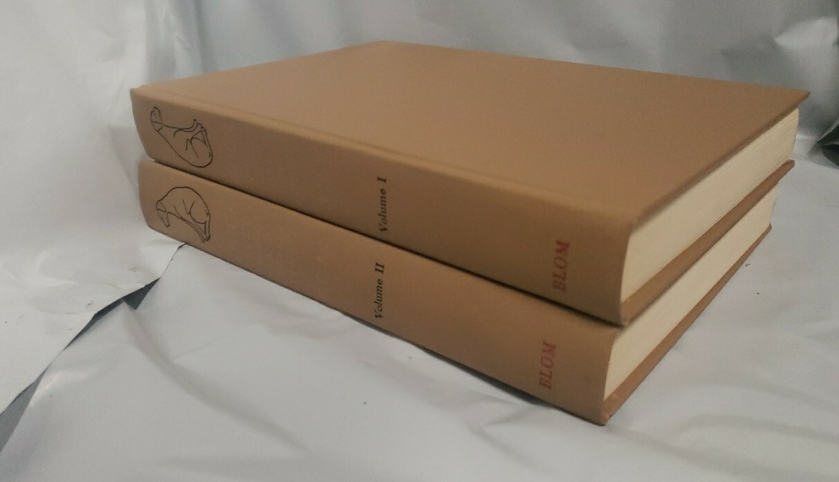 Ash, Edward C. Dogs: Their History & Development Benjamin Blom 2 Vol Set VG