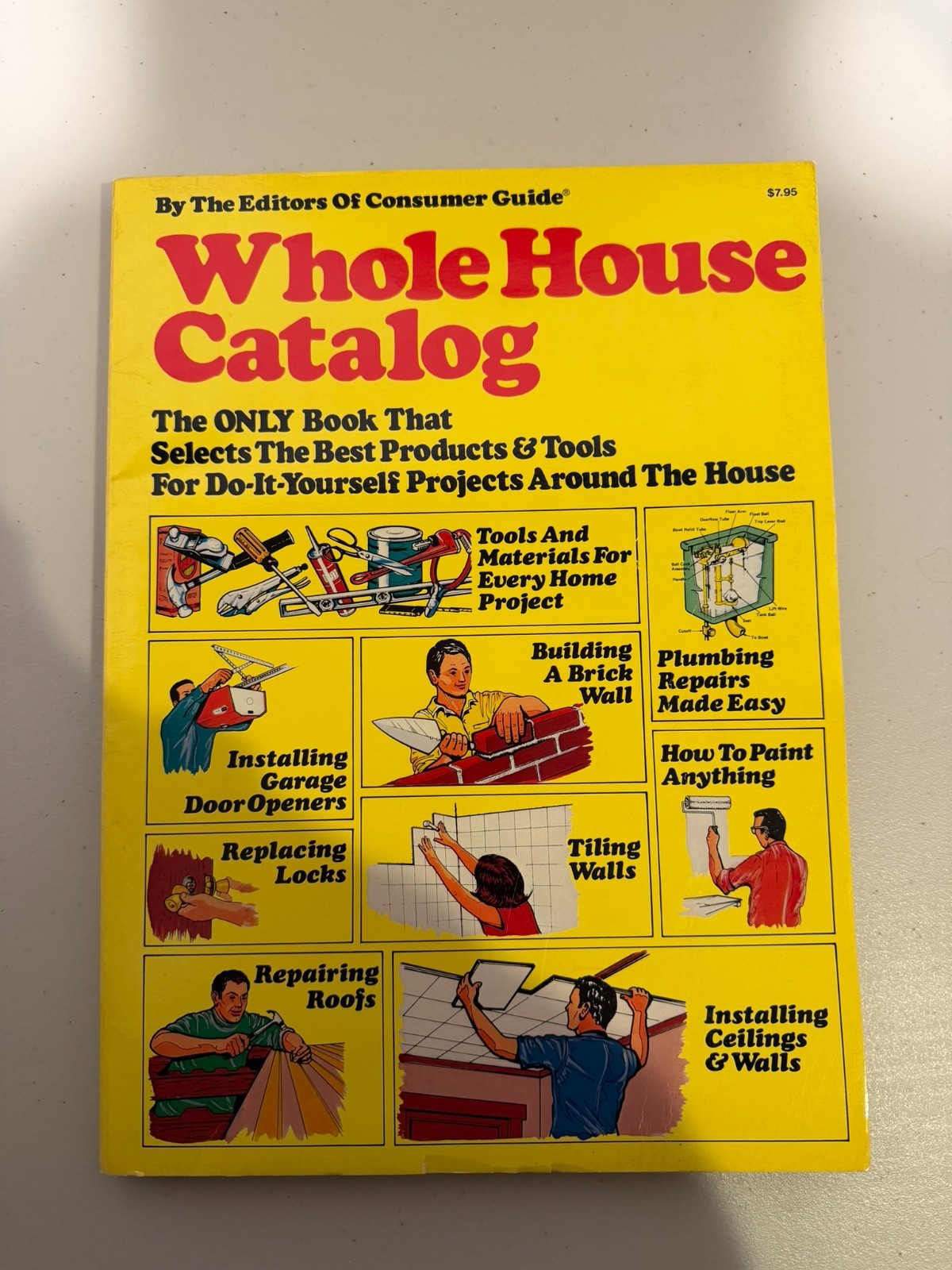 VINTAGE WHOLE HOUSE CATALOG HOW TO GUIDE BOOK FROM EDITORS OF CONSUMER GUIDE