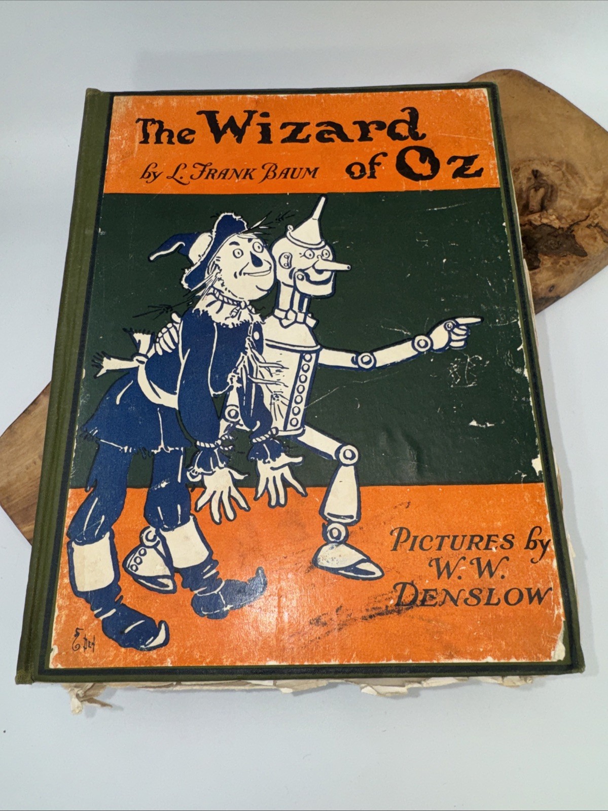 Vintage 1903 Edition of The Wizard of Oz Book by L. Frank Baum & W. W. Denslow