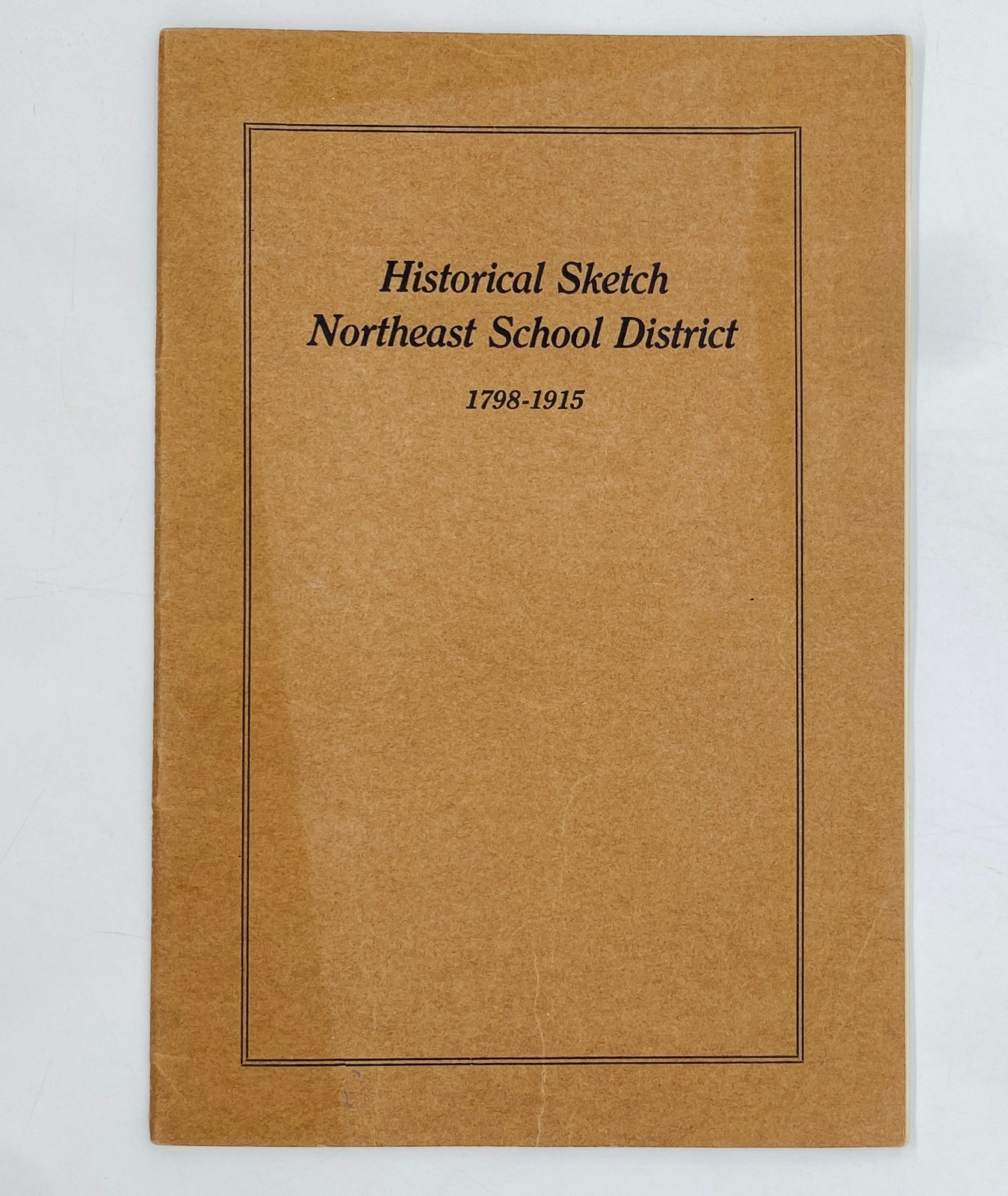Hartford CT Northeast School District 1915 Illustrated Photos Town History Camp