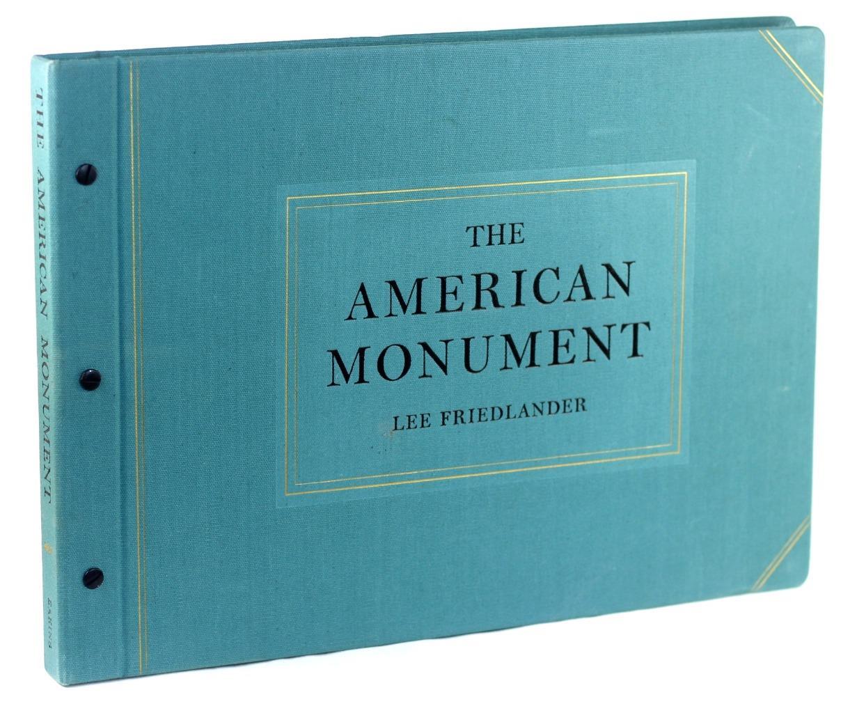Lee Friedlander First Edition 1976 The American Monument Hardcover Roth 101