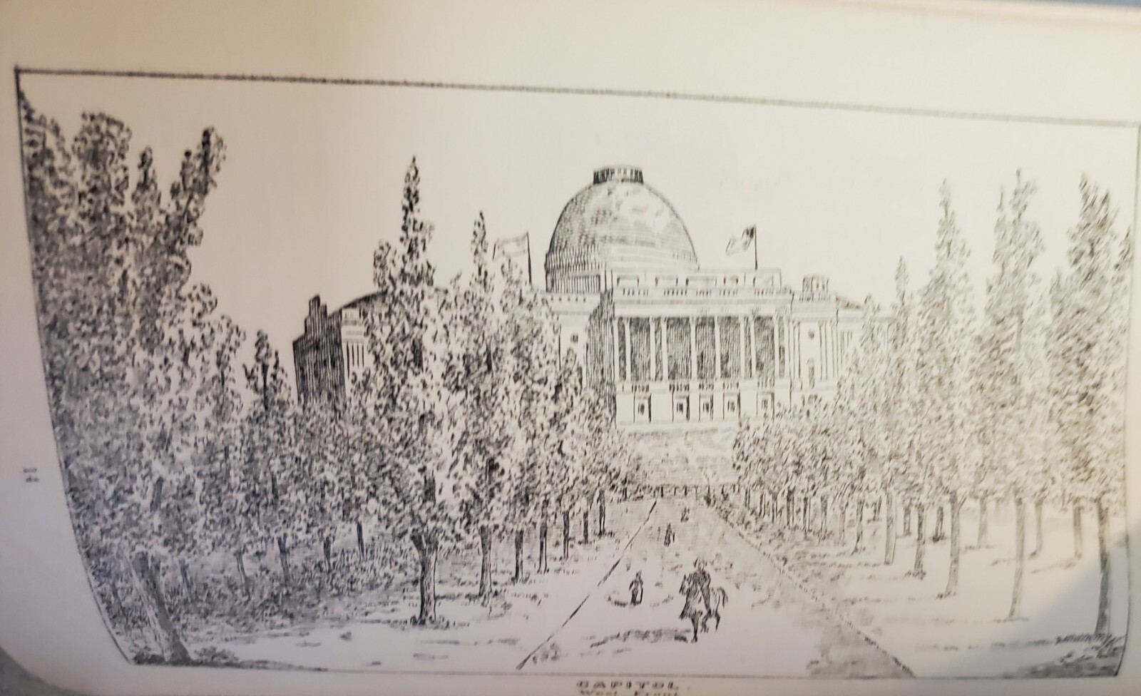RARE: 1893 COMMEMORATIVE CENTENNIAL ANNIVERSARY BOOKLET: CAPITOL CENTENNIAL COM.
