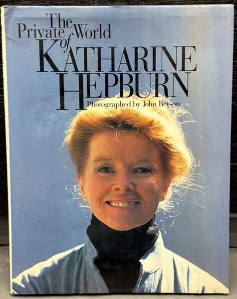 The Private World of Katharine Hepburn – Inscribed by the author, Very Good,RARE