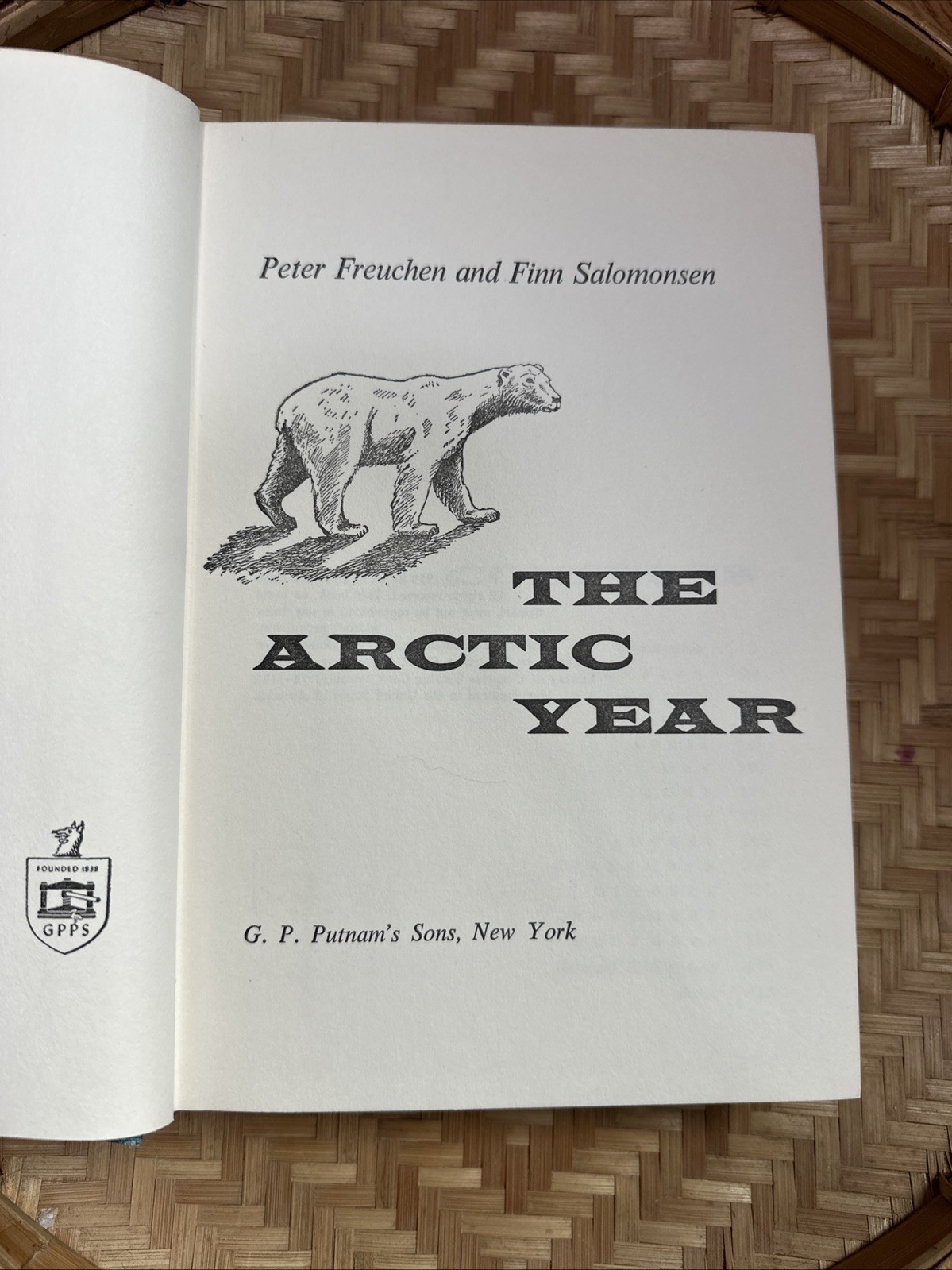 The Arctic Year by Peter Freuchen, 1st Ed, 1958