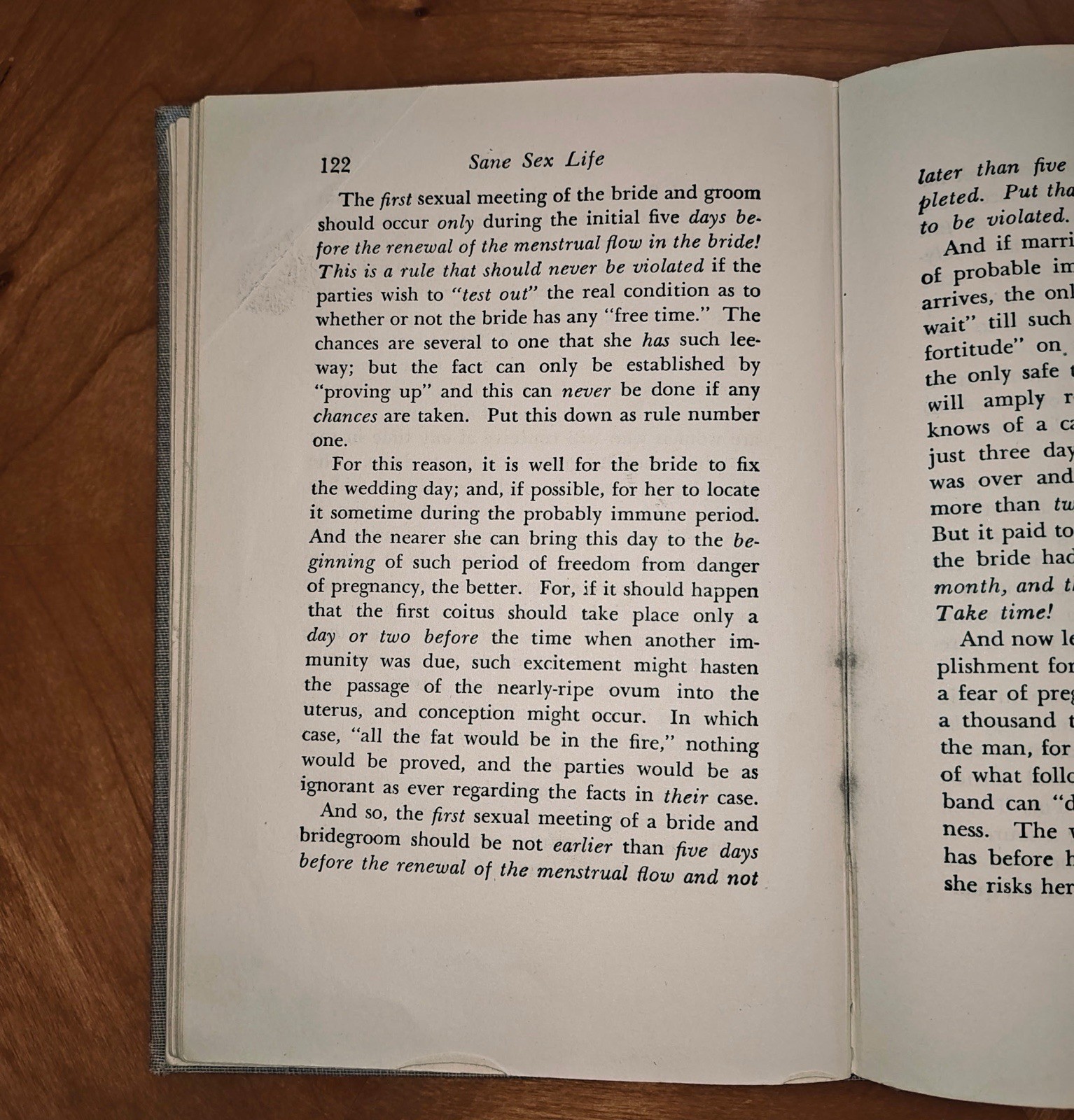 Sane Sex Life & Sane Sex Living H.W. Long 1937 Eugenics Publishing Antique Book