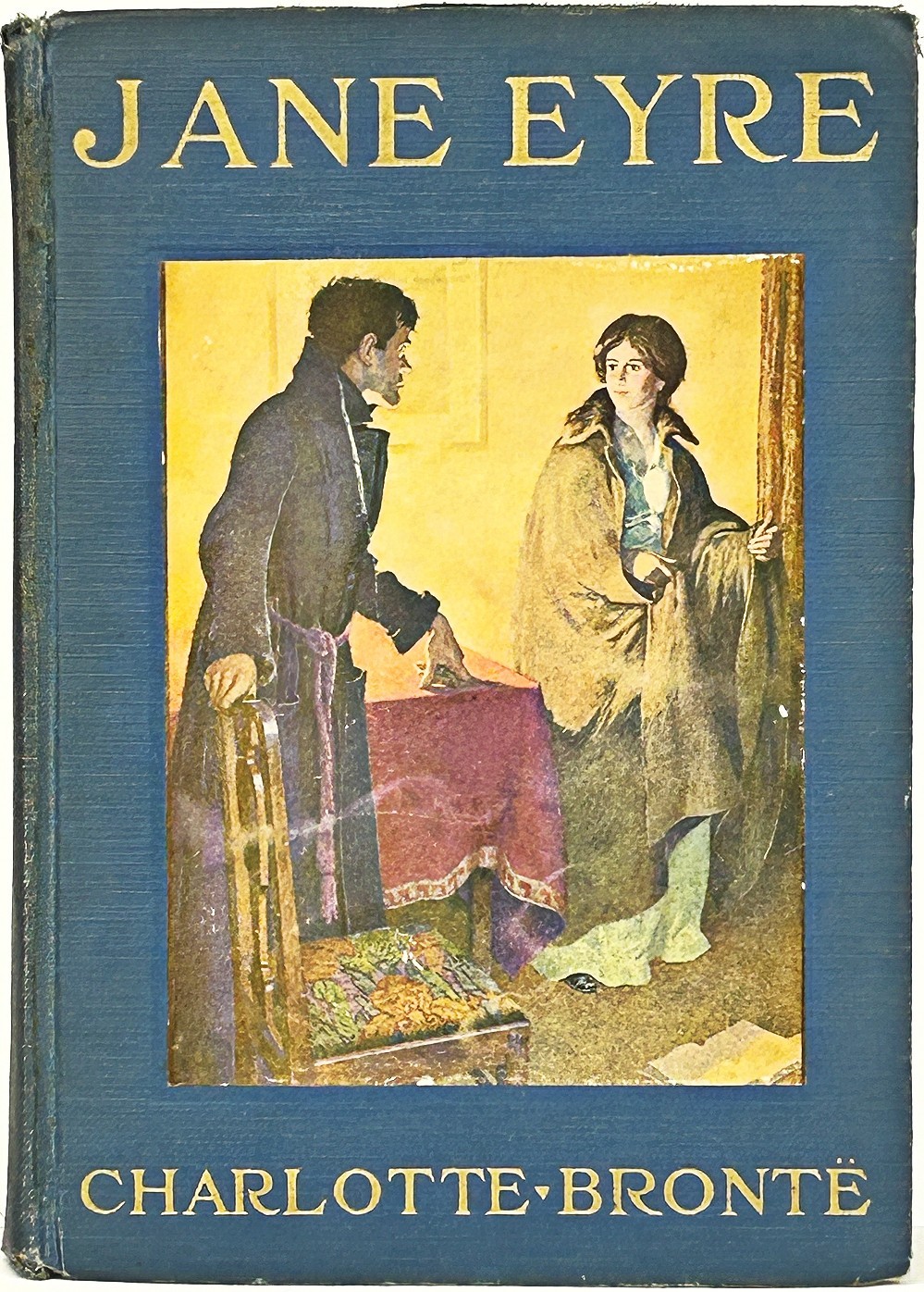 JANE EYRE 1936 Dodd Mead 16 COLOR PLATES Monro S Orr RARE Illustrated ROMANCE